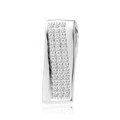 Pandantiv argint cu pietre DiAmanti Z0785CR_W-DIA